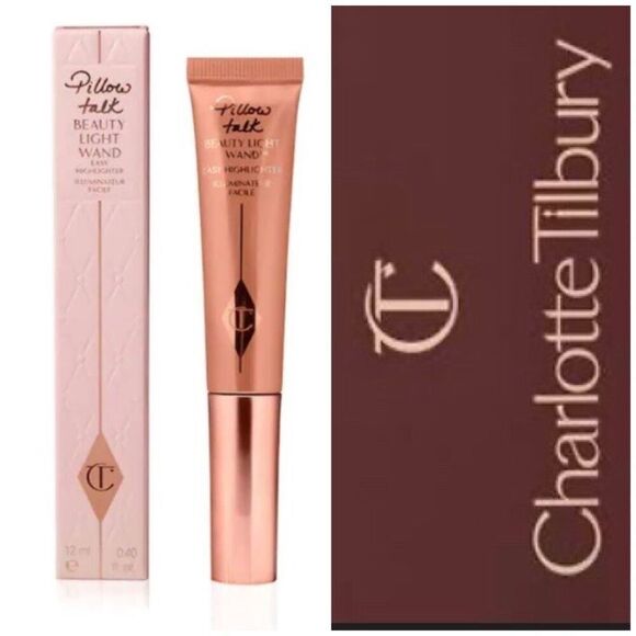 CHARLOTTE TILBURY - NWT - Beauty Light Wand Easy Highlighter in “Pillow Talk” - Picture 1 of 14